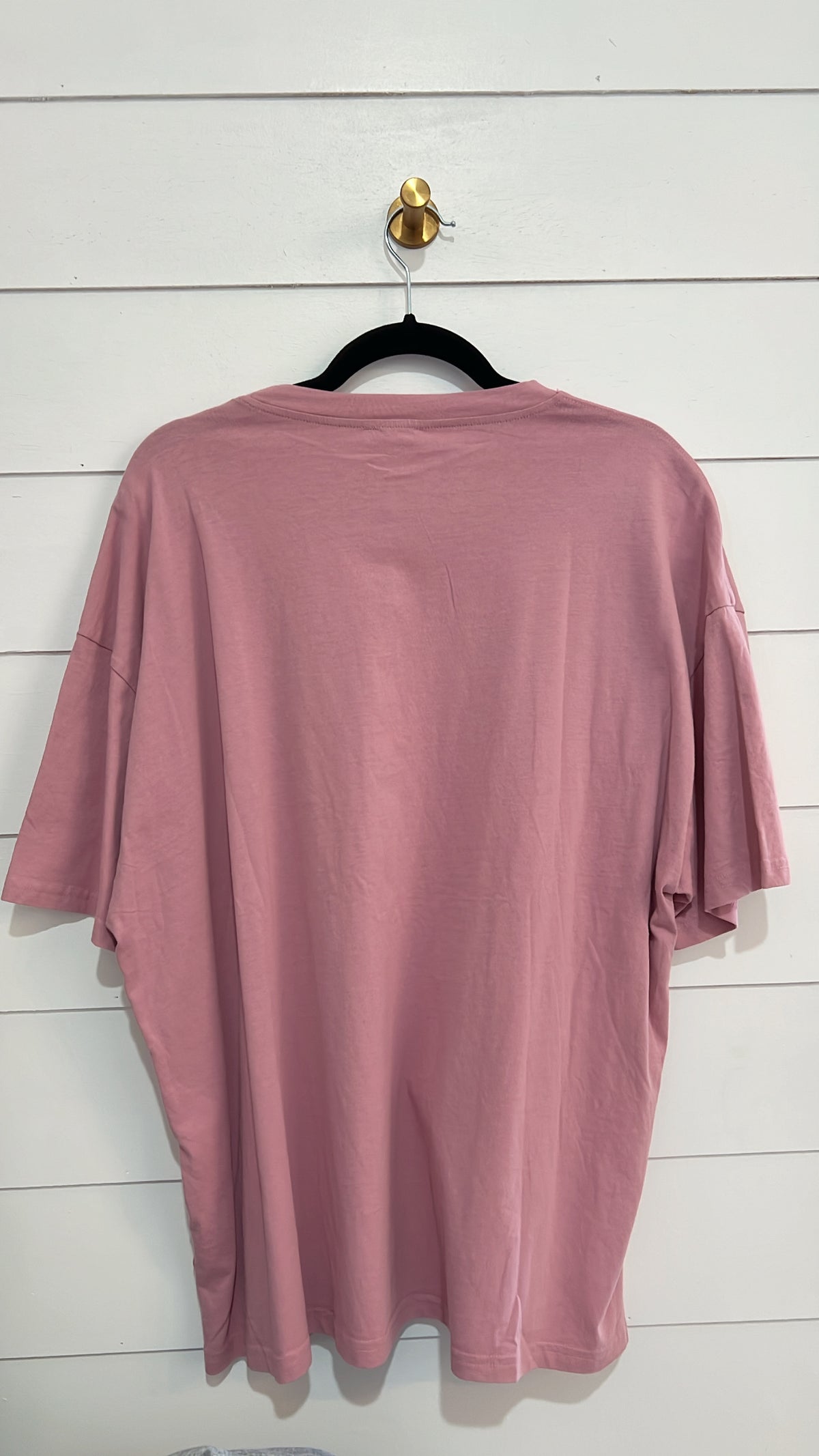La Miel Mineral Washed Boyfriend Fit Short Sleeve