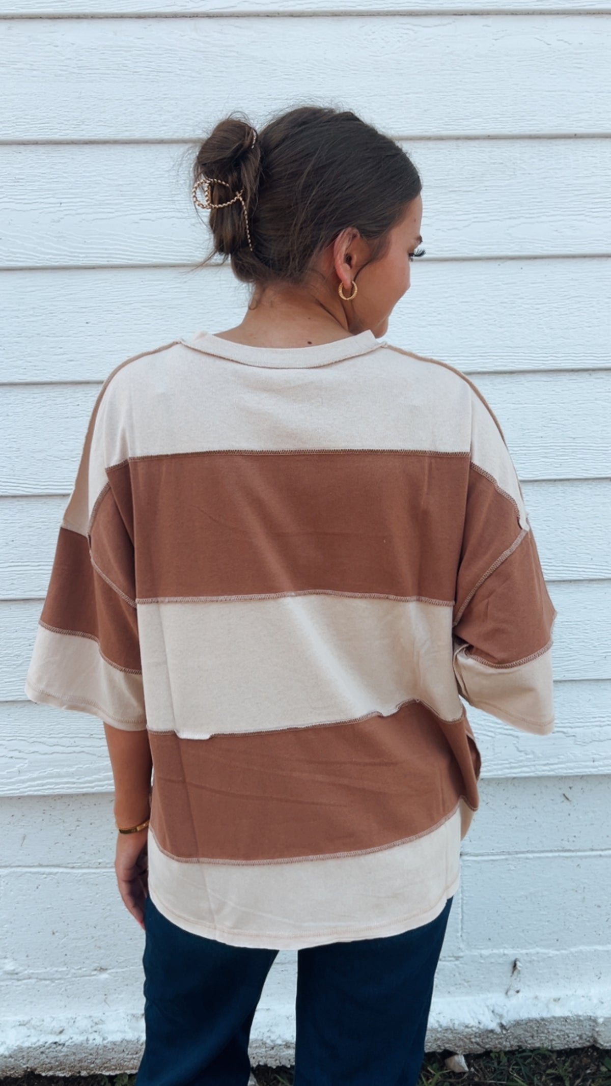 Polly Color Block Tee