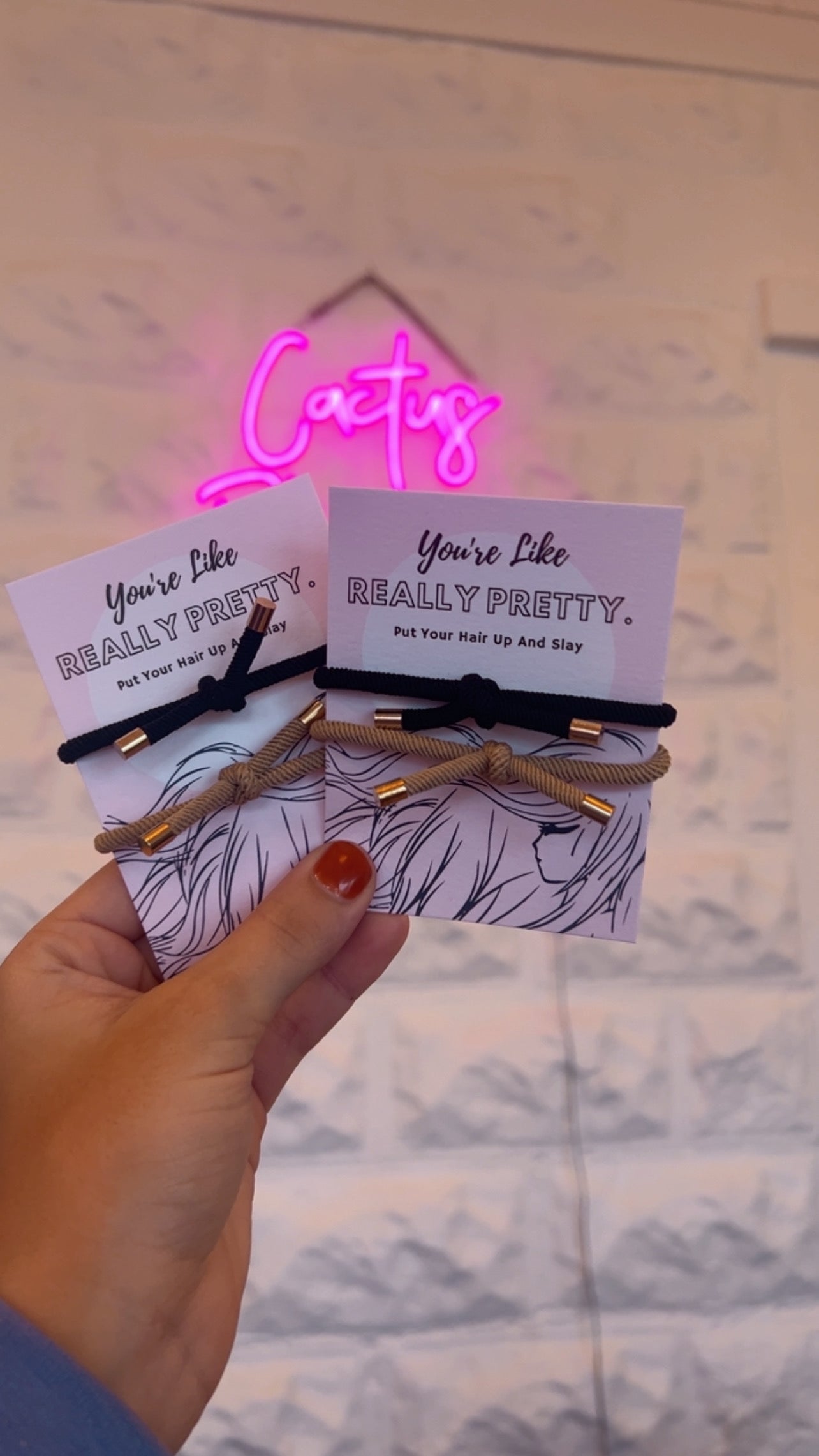 Really Pretty Double Hair Tie