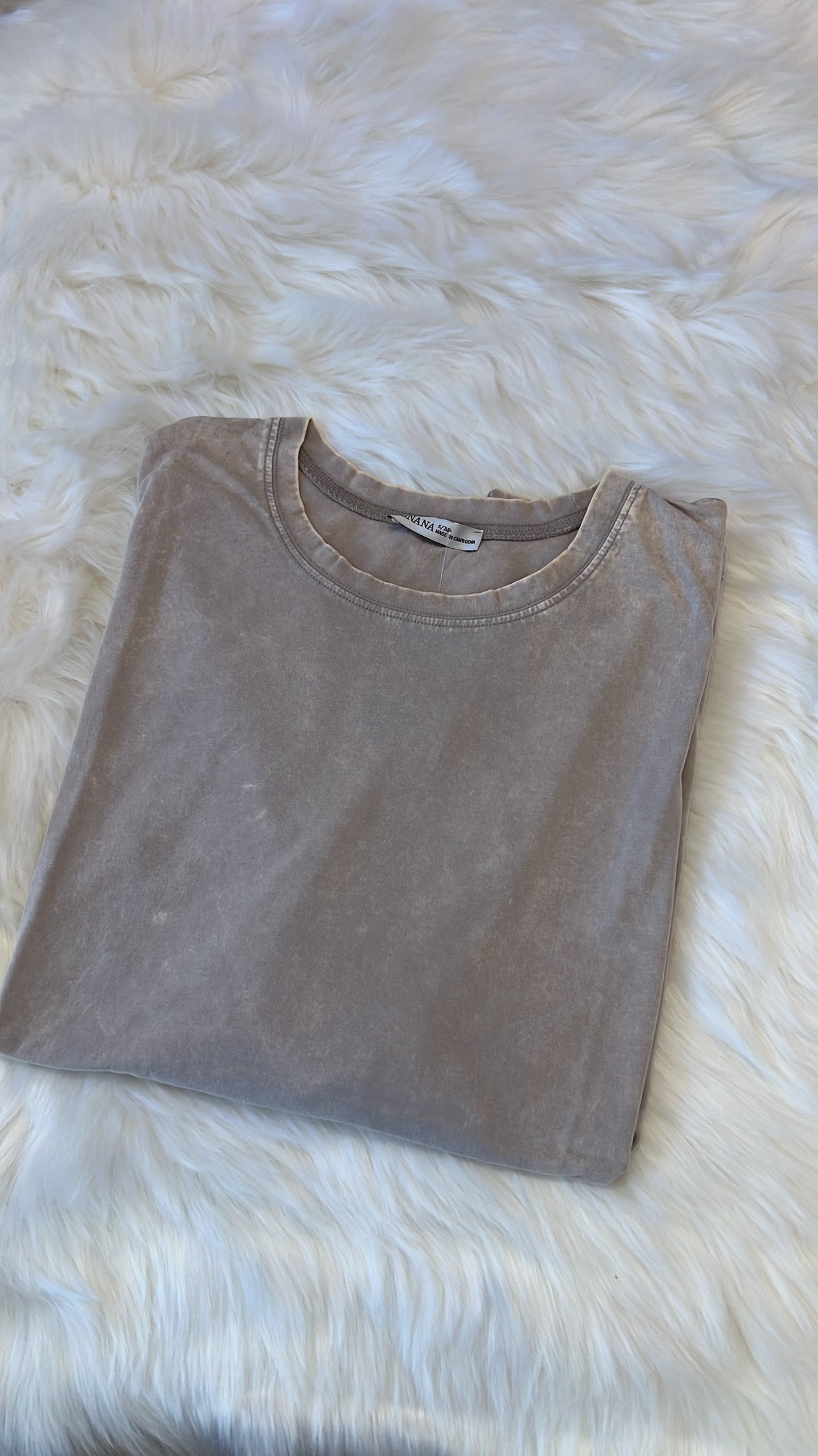 Washed Oversized Tee