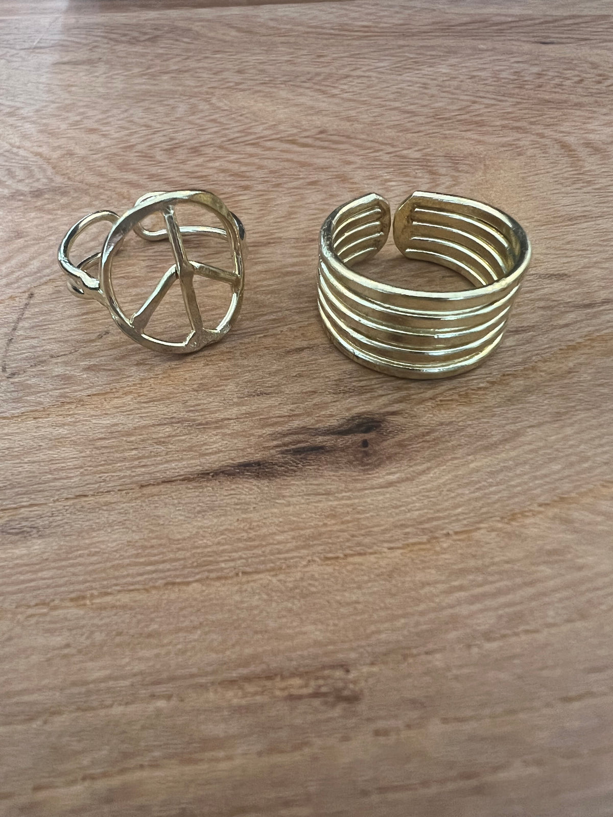 Dainty Adjustable Gold Ring
