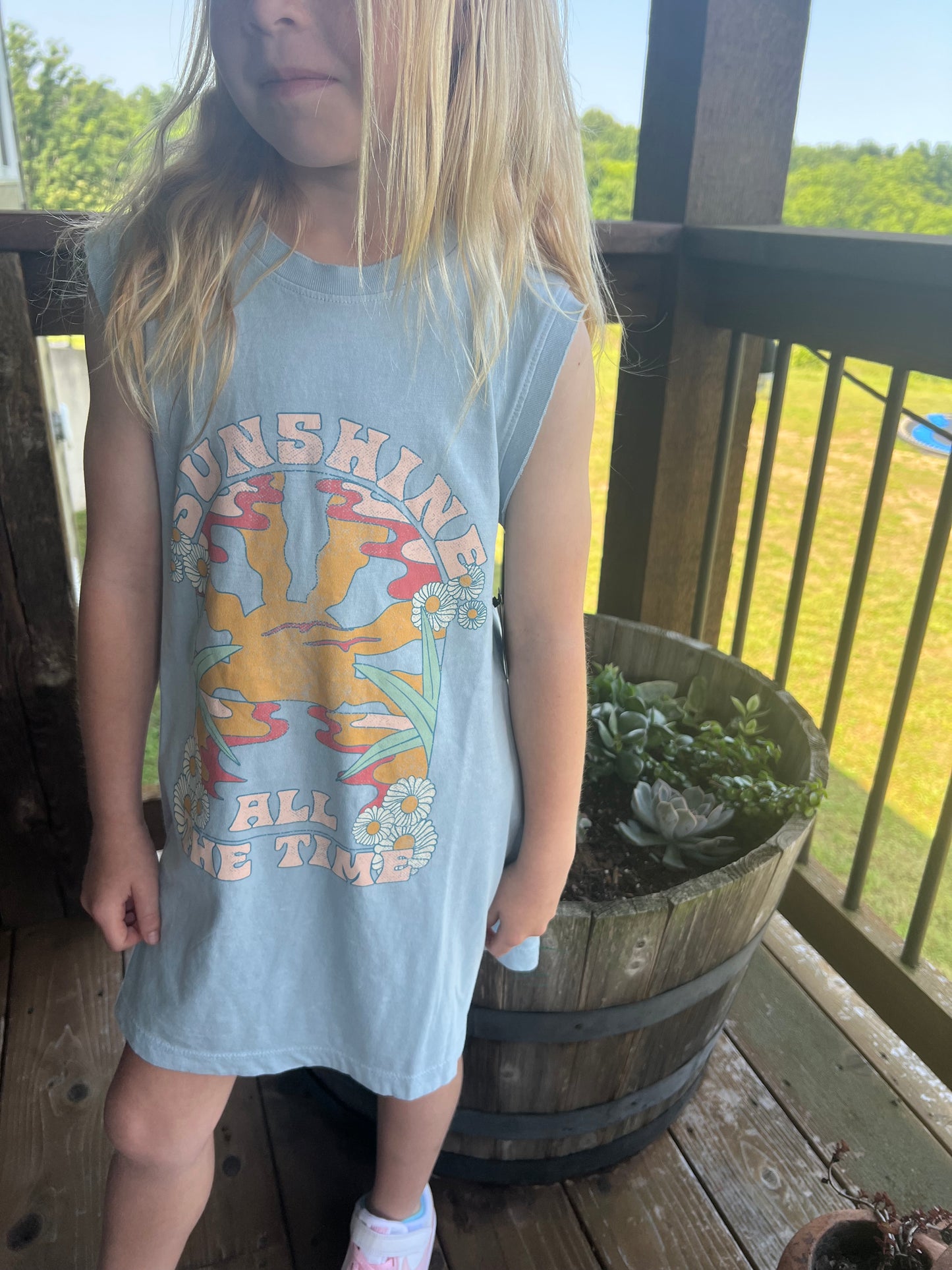 Sunshine All the Time Youth Dress