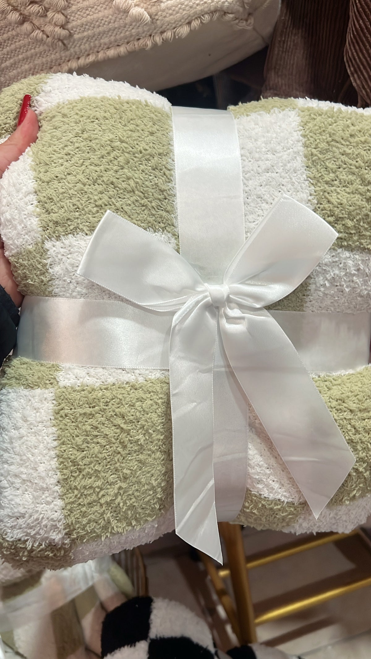 Knit Throw Blanket