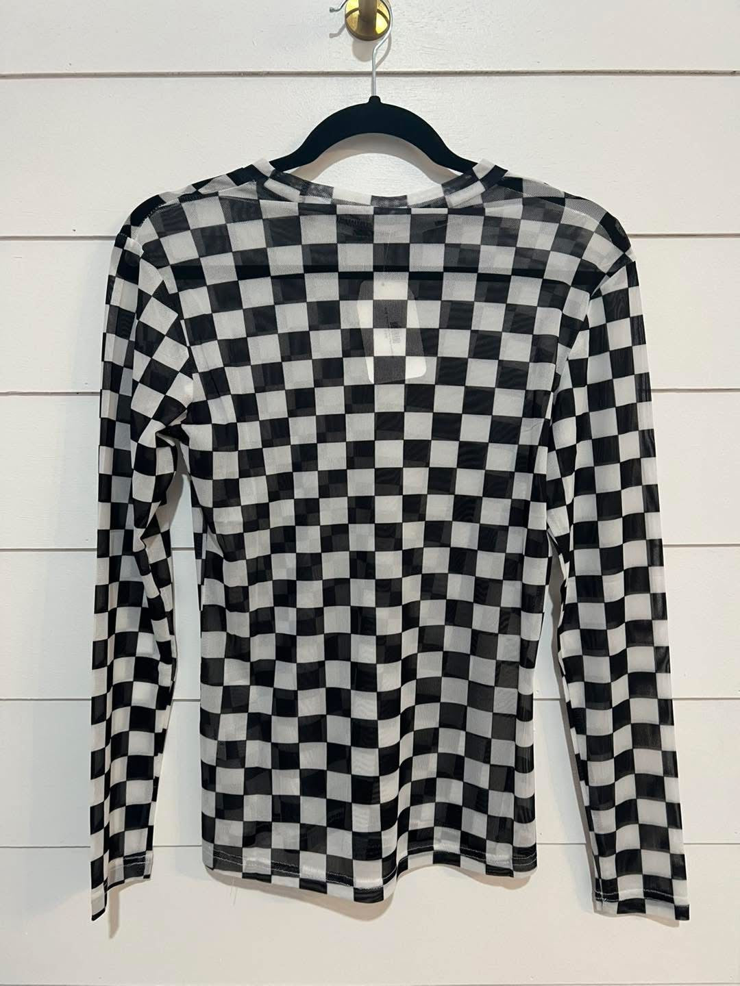 Longsleeve Mesh Top
