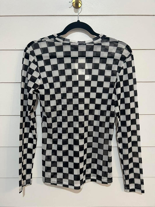 Longsleeve Mesh Top
