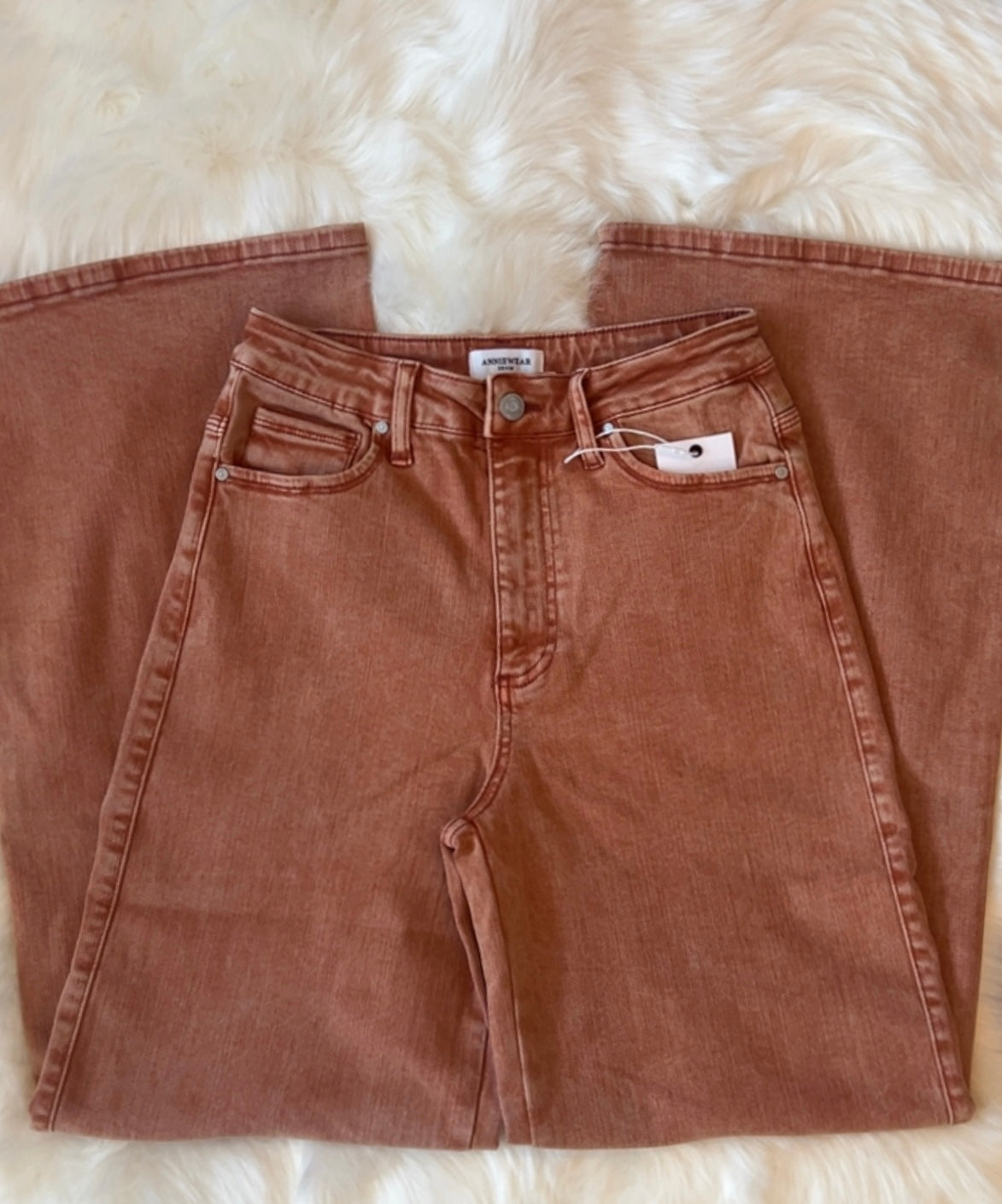 COMFY STRETCH BLEND WIDE LEG JEAN