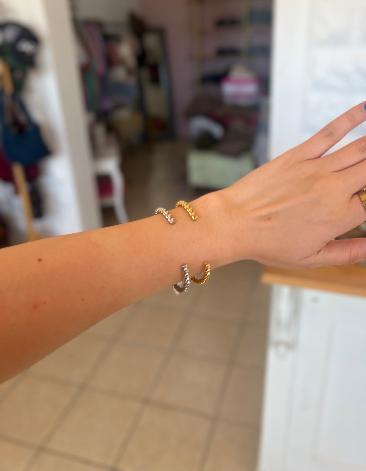 Twisted Cuff Bracelet