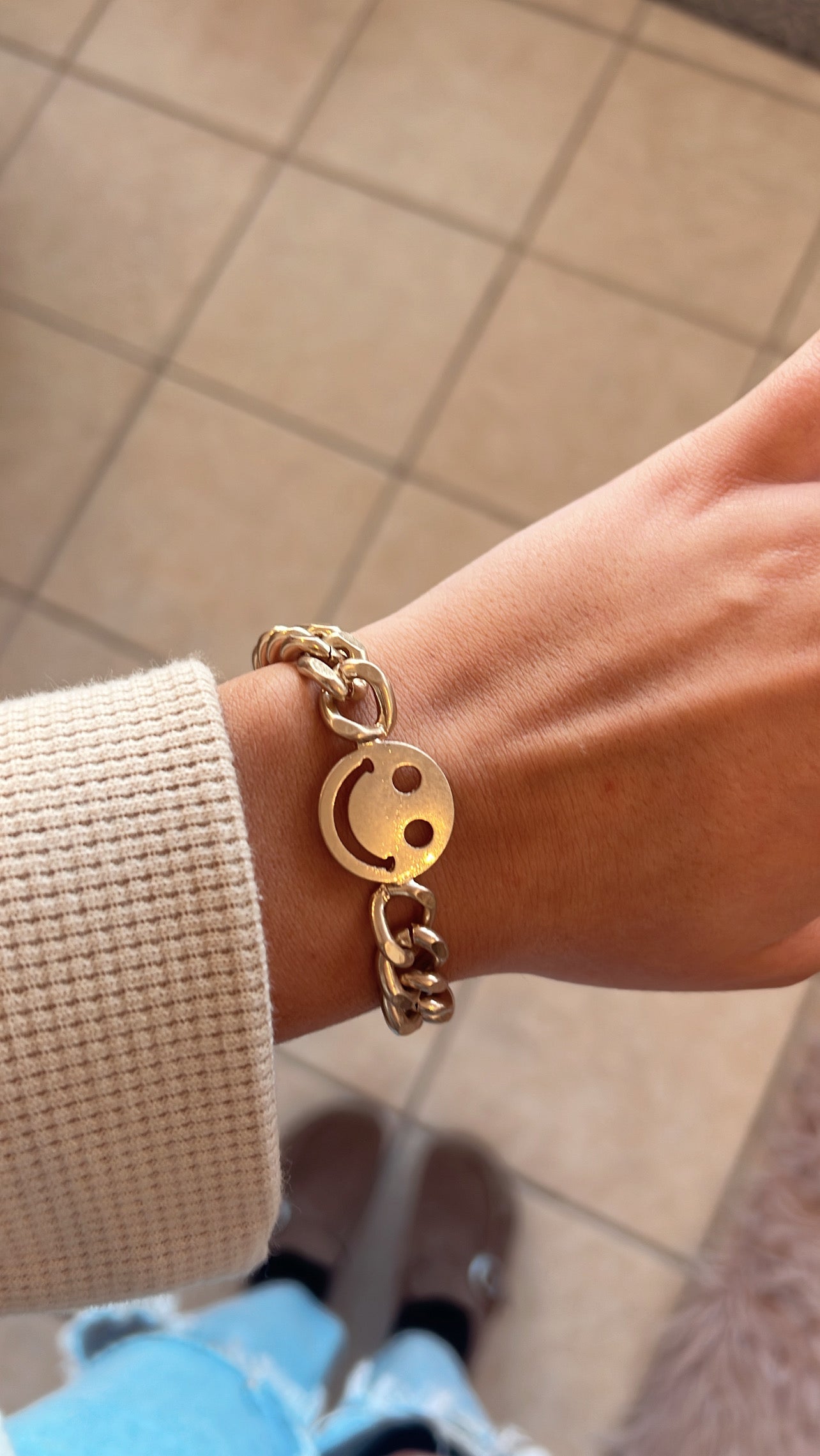 Smile Gold Bracelet