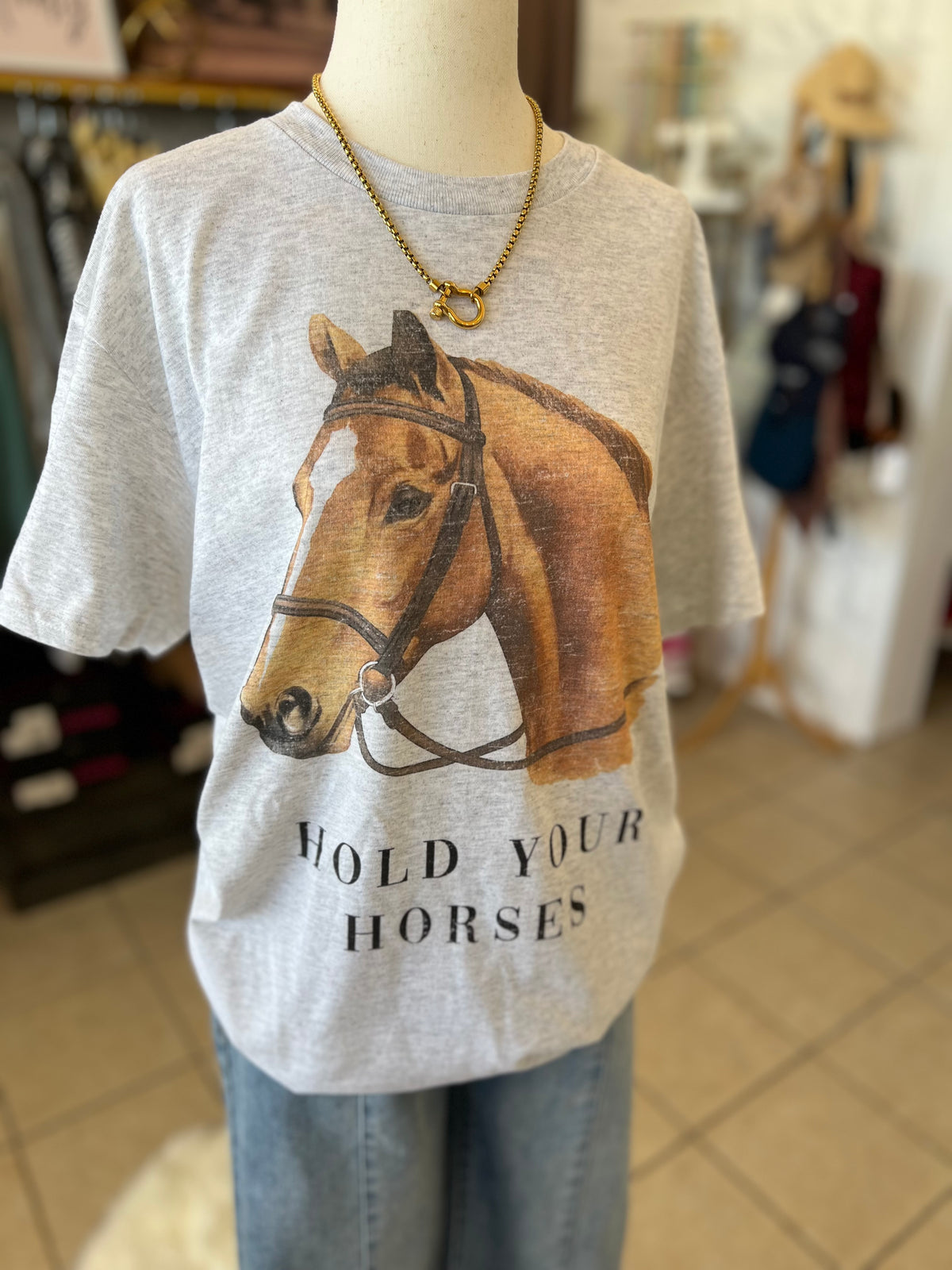 Hold Your Horses Graphic Tee