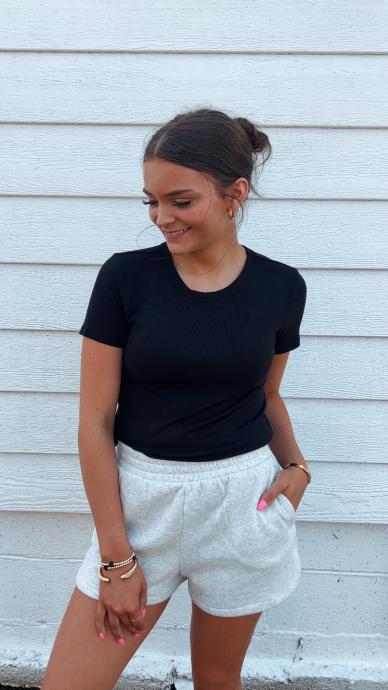 Ribbed Tee