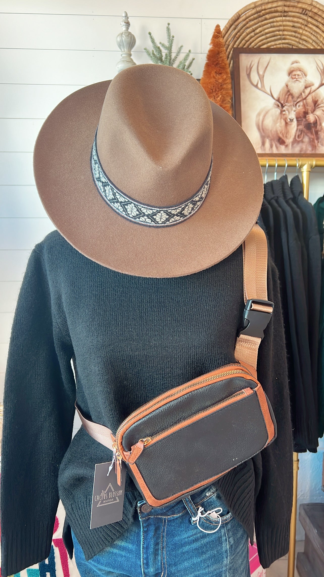 Olive and Pique Pecan Kaieo Hat