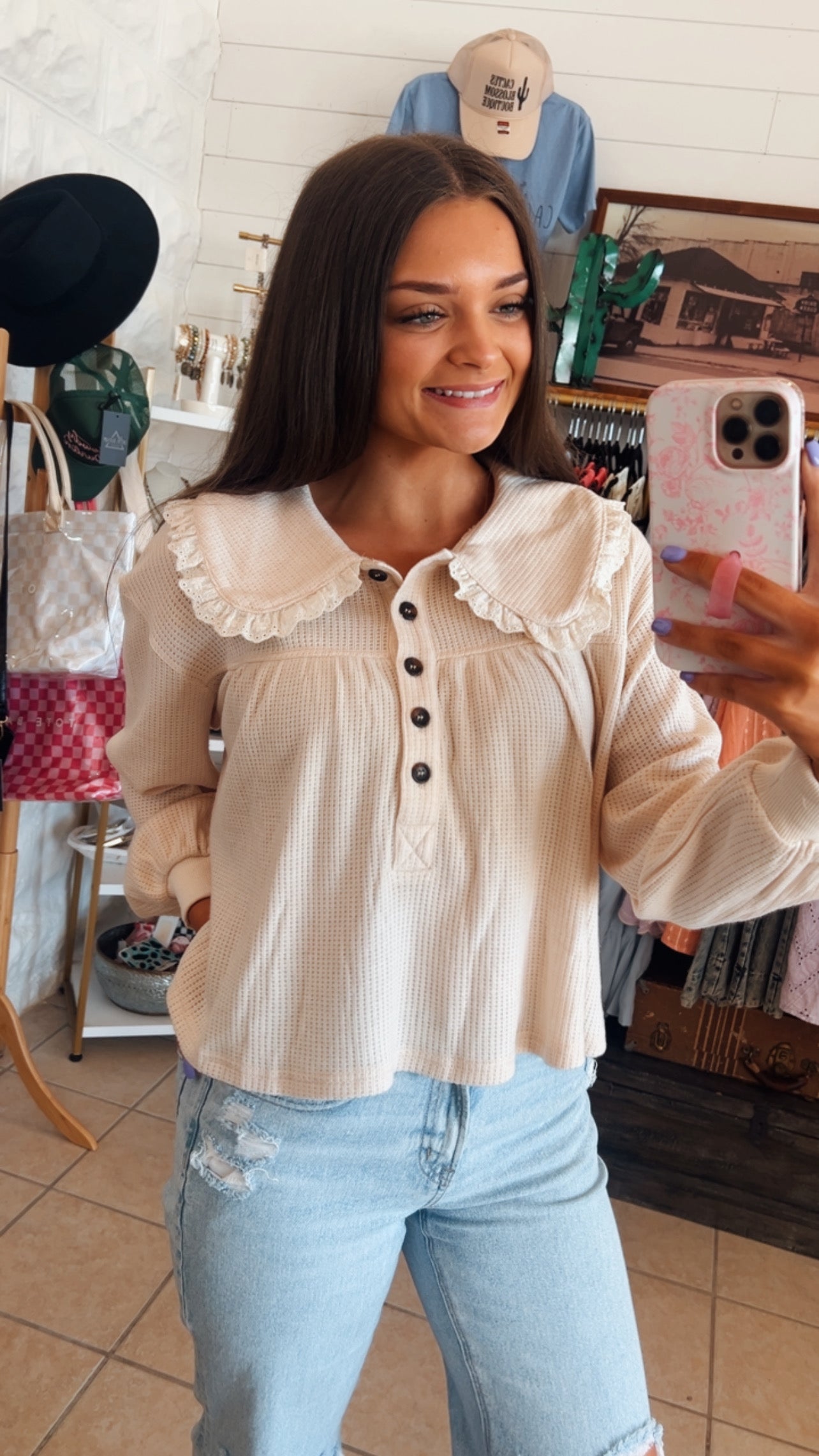 PeterPan Collar Knit Pullover