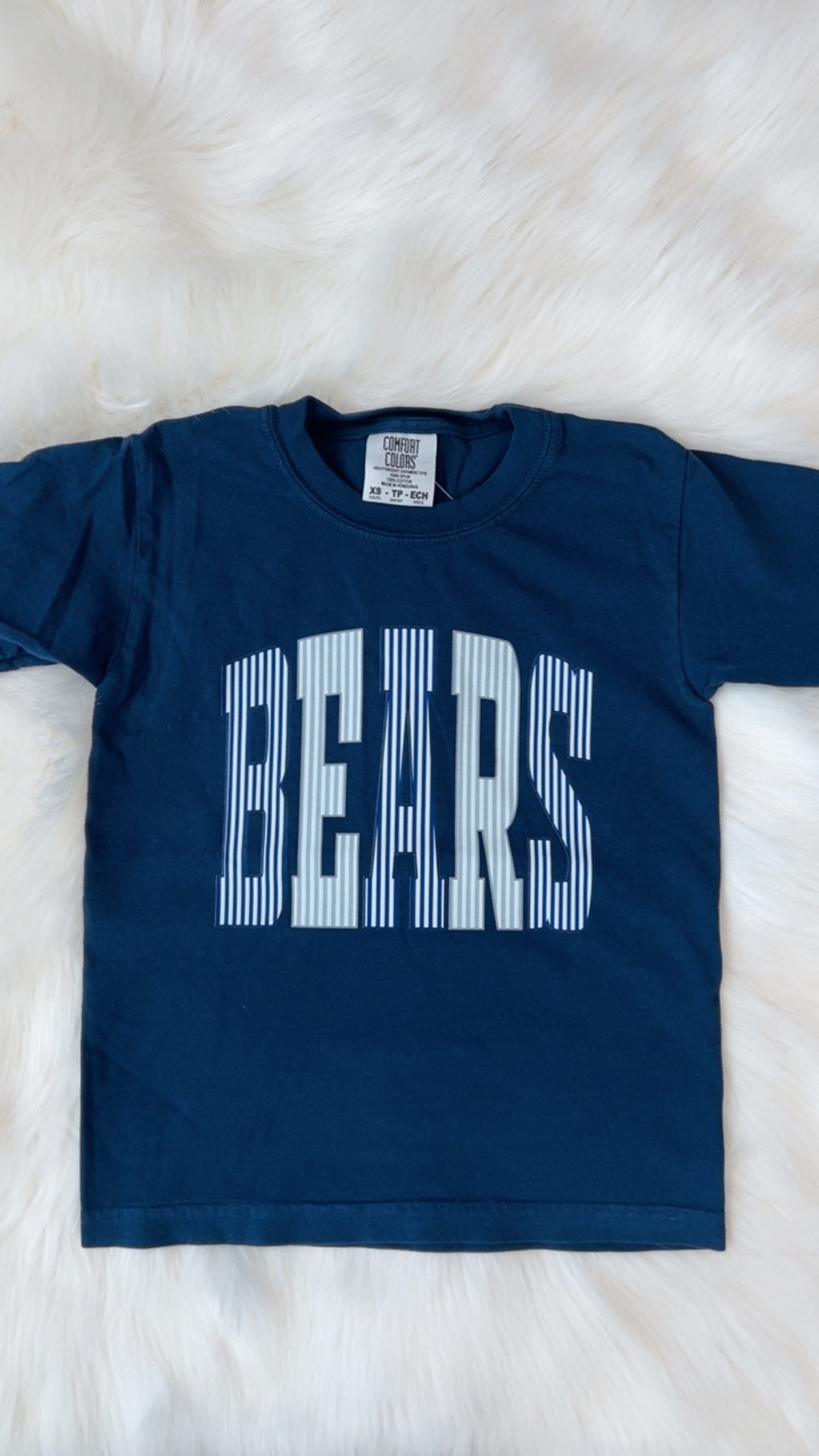 Youth BEARS Striped Tee