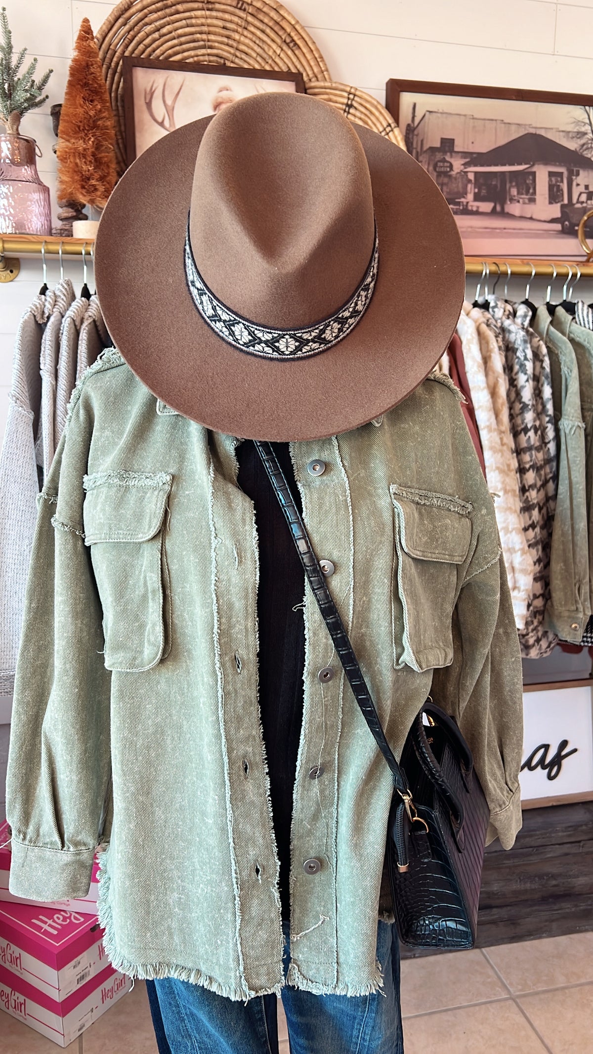Olive and Pique Pecan Kaieo Hat