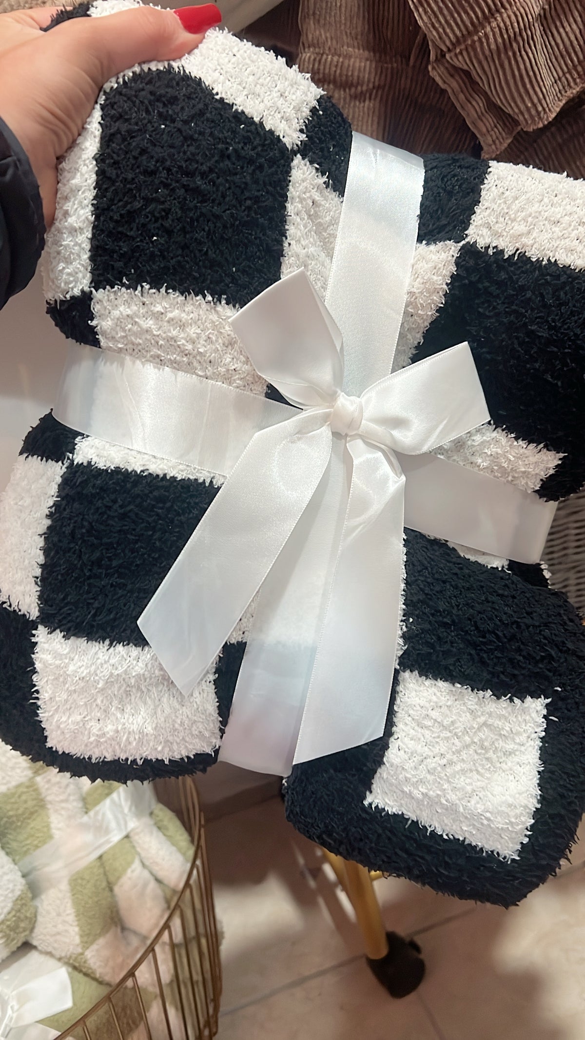 Knit Throw Blanket