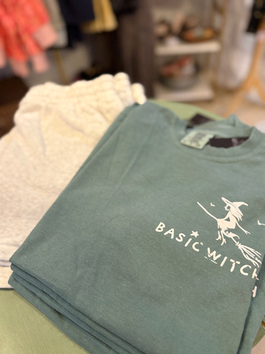 Basic Witch Pocket Tee