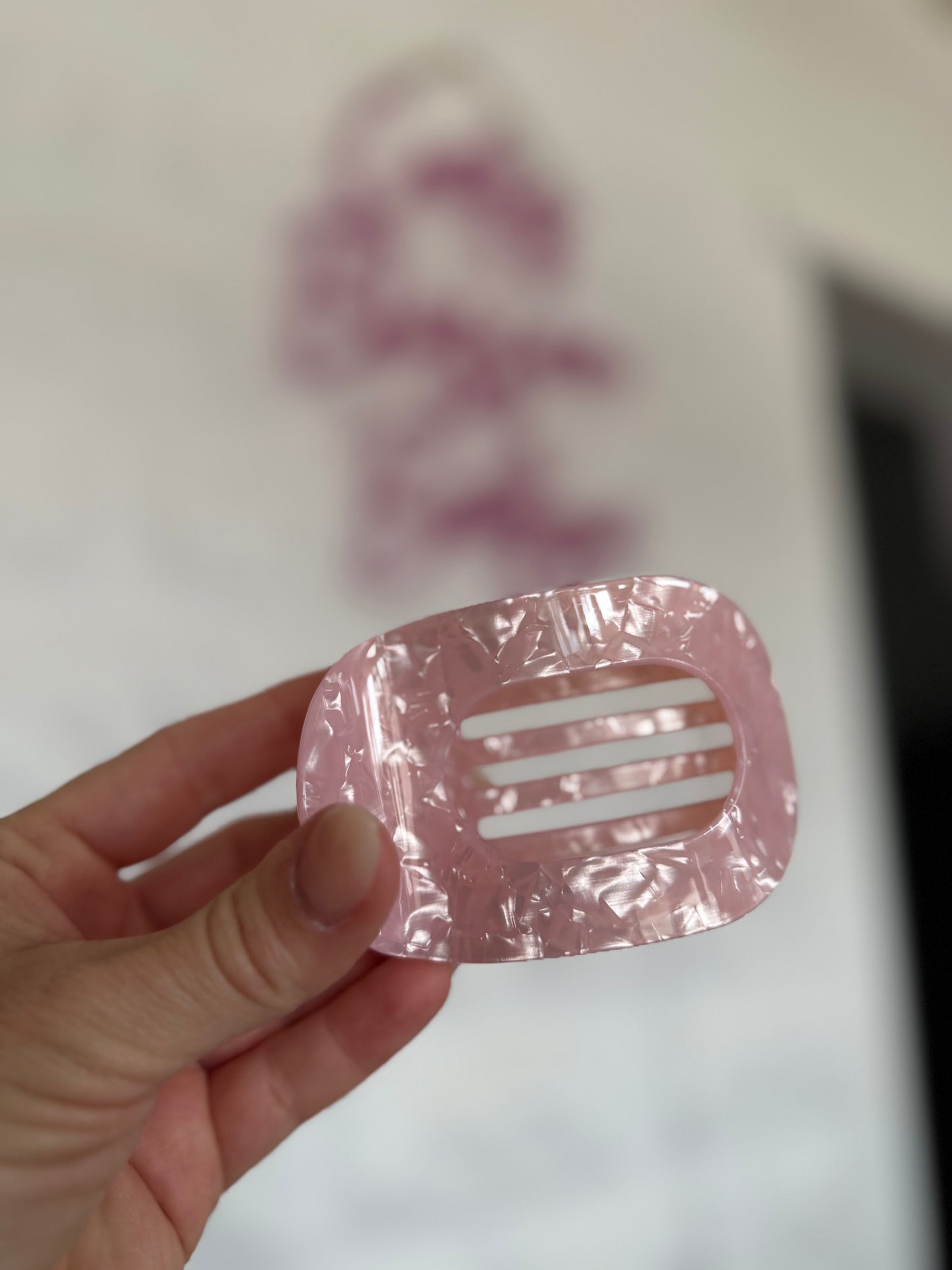 Flat Hair Claw Clip