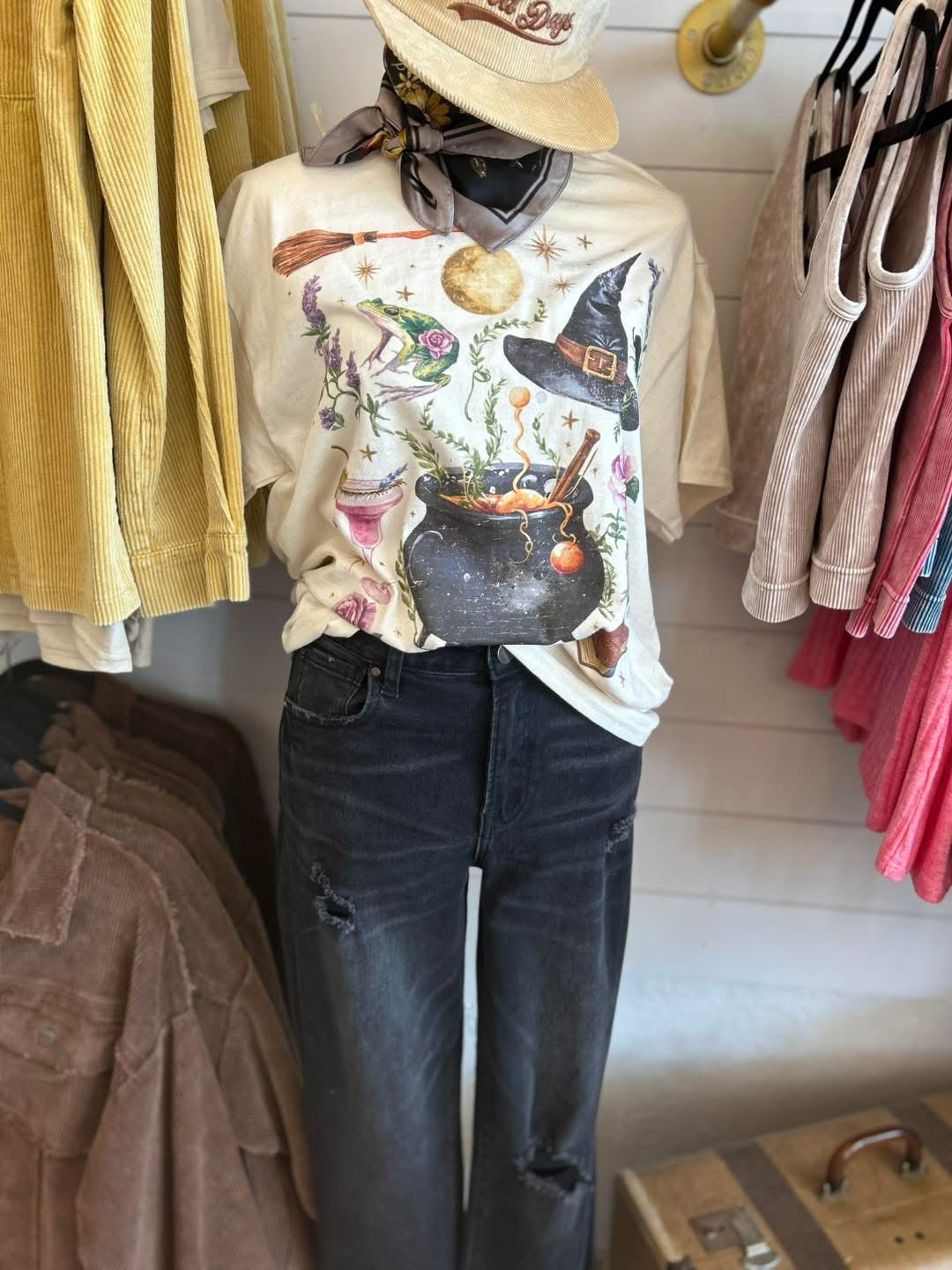 Halloween Items Oversized Tee
