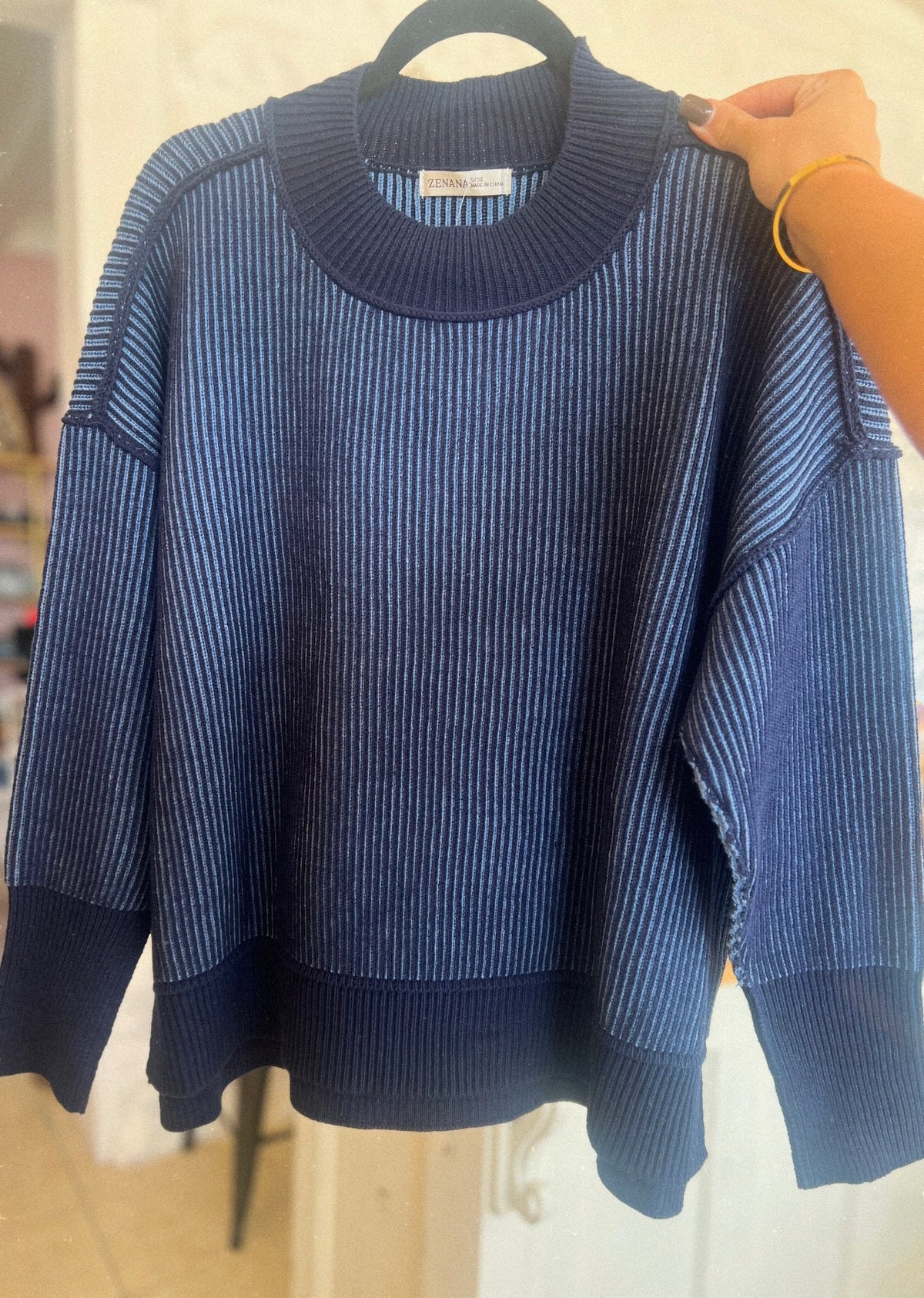 Two-Tone Sweater
