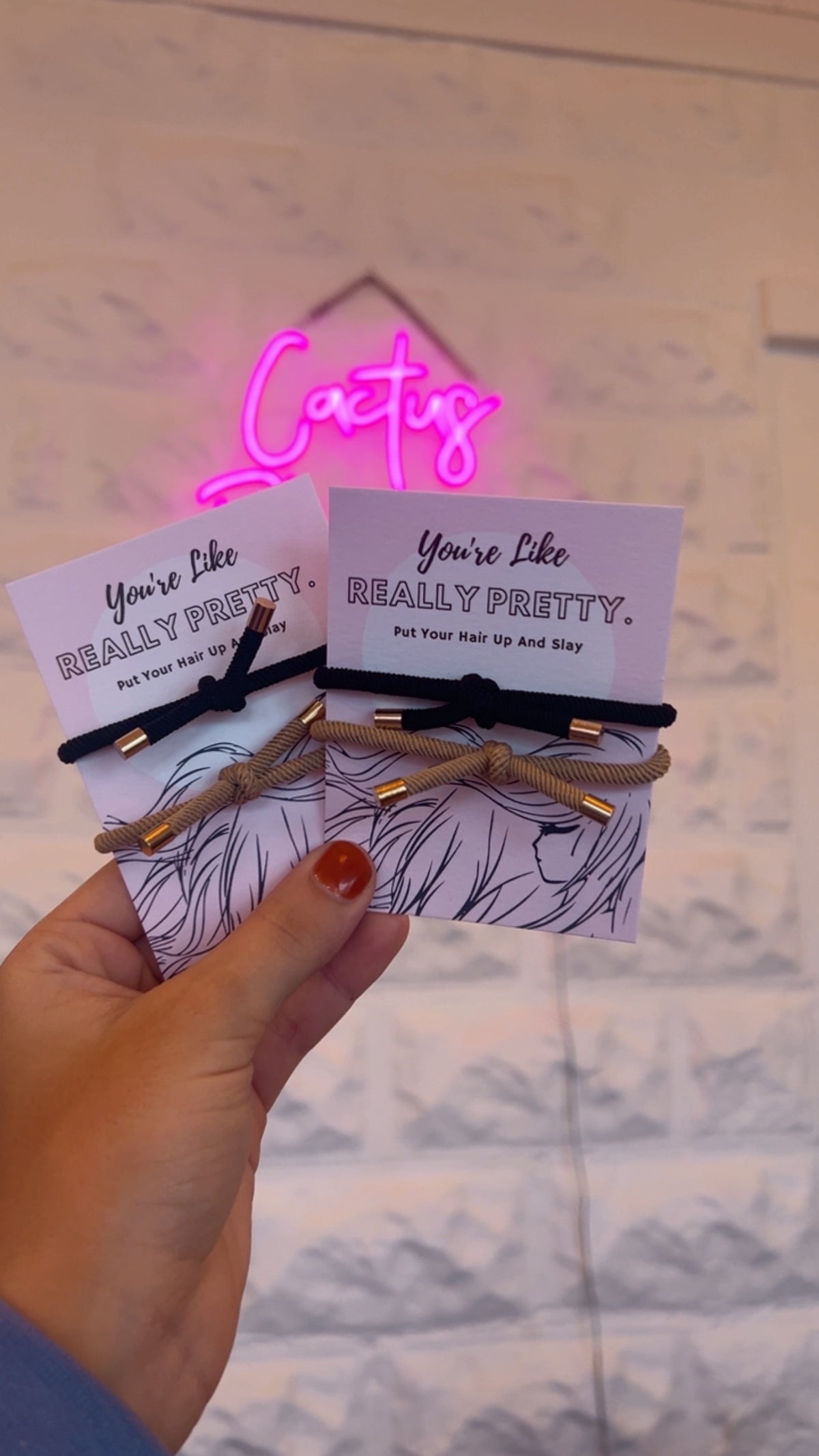 Really Pretty Double Hair Tie