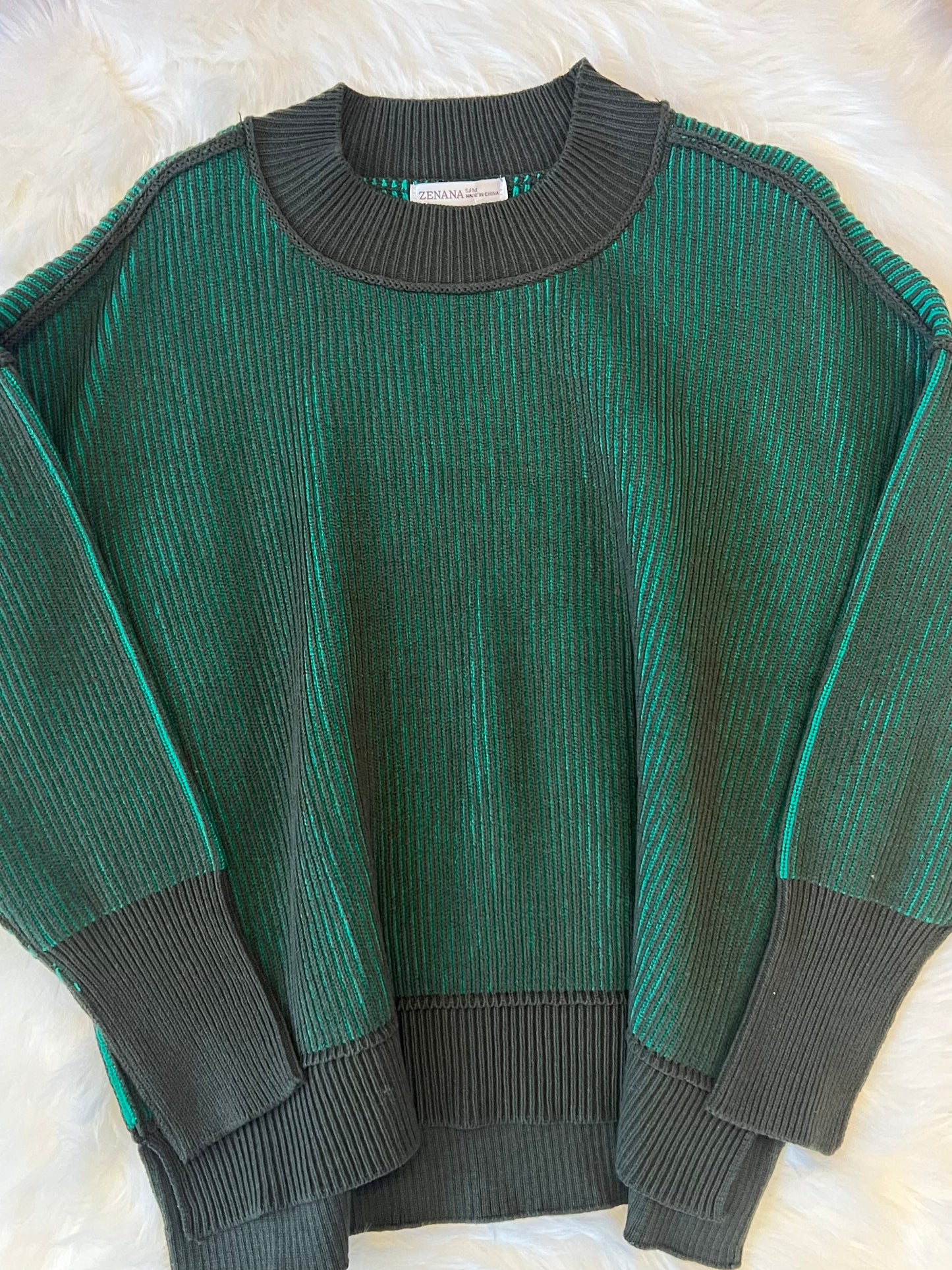 Two-Tone Sweater