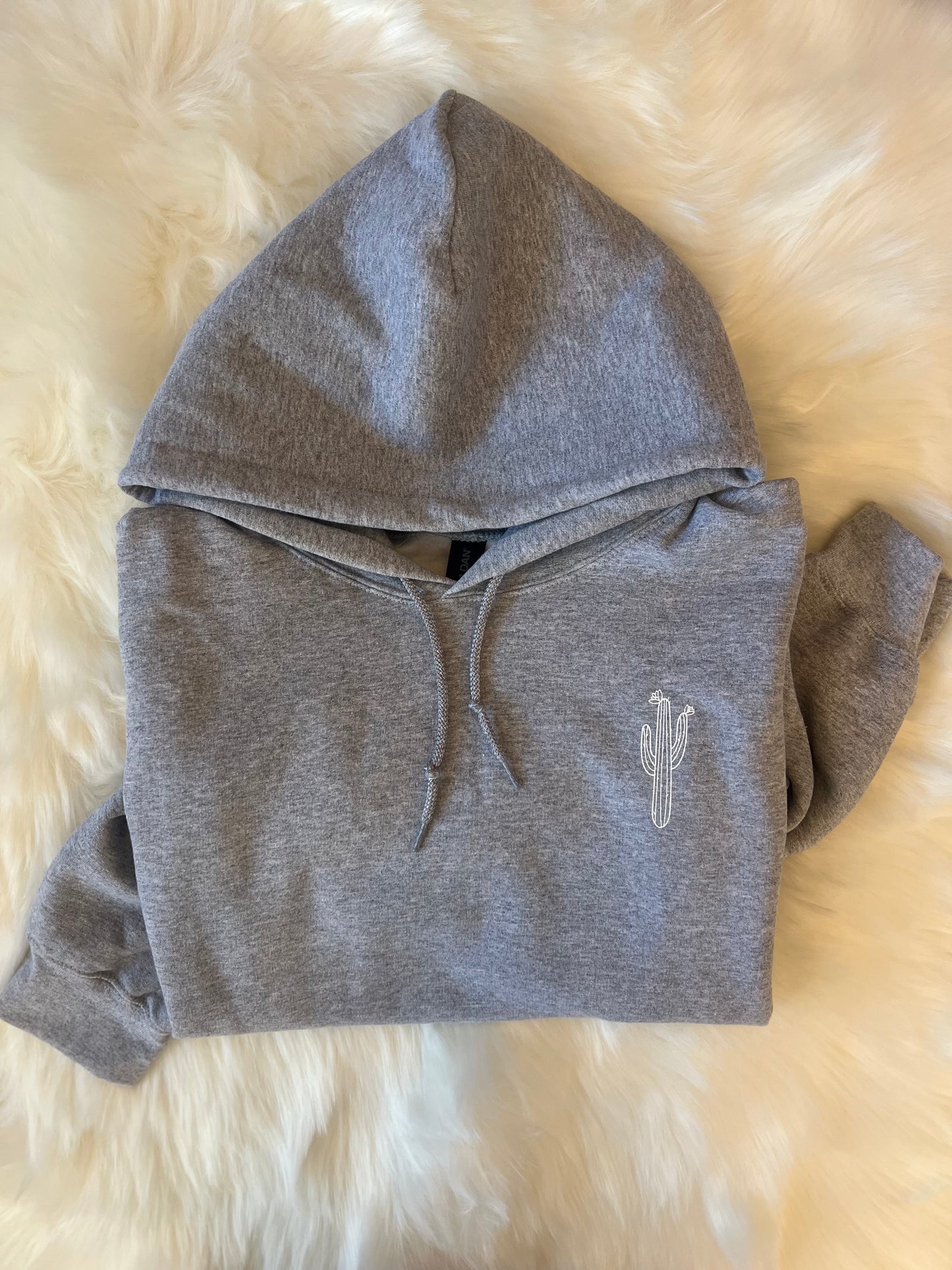Cactus Blossom Hooded Sweatshirt