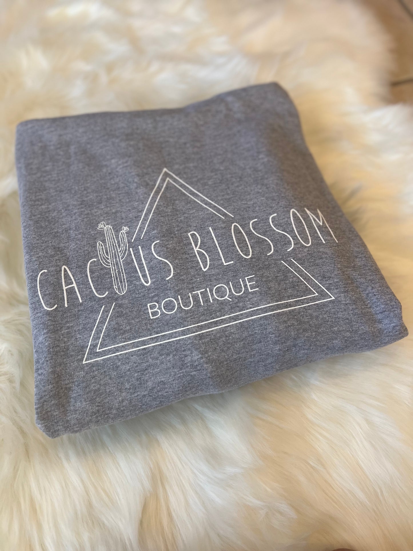 Cactus Blossom Hooded Sweatshirt