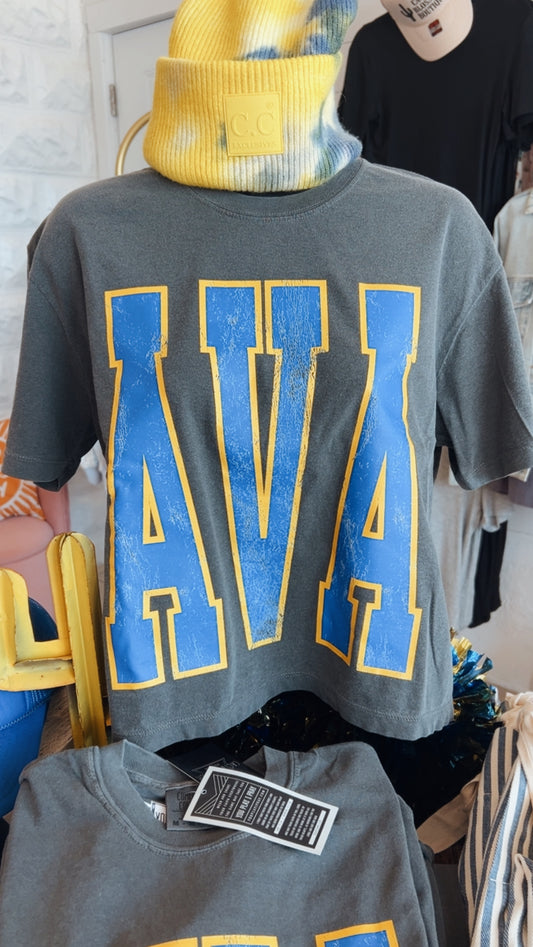 #1 Fan AVA Spirit Boxy Tee